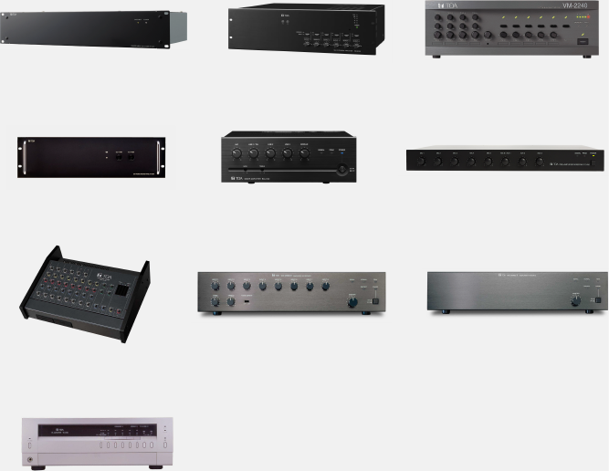 All kinds of Power Amplifiers・Mixer Power Amplifiers