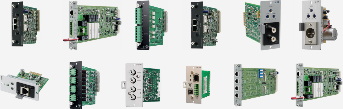 各類型音聲・控制模組