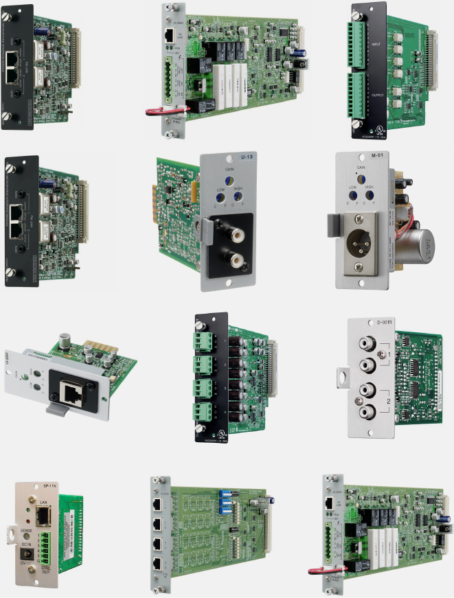 各類型音聲・控制模組